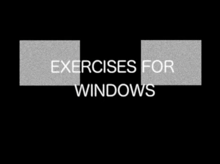 Exercises for windows 1